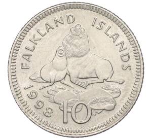 10 пенсов 1998 года Фолклендские острова