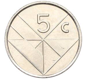 5 центов 2004 года Аруба