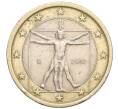 Монета 1 евро 2002 года Италия (Артикул T11-06030)