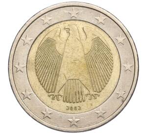 2 евро 2002 года F Германия