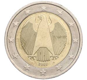 2 евро 2002 года A Германия