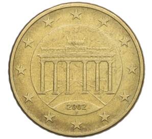 50 евроцентов 2002 года F Германия — Фото №1