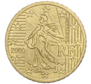 50 евроцентов 2000 года Франция