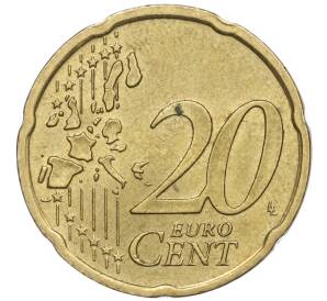 20 евроцентов 2002 года D Германия — Фото №2