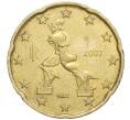 Монета 20 евроцентов 2002 года Италия (Артикул: T11-06118) — Фото №1