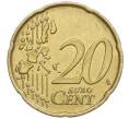 Монета 20 евроцентов 2002 года Италия (Артикул: T11-06118) — Фото №2
