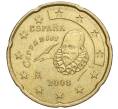 Монета 20 евроцентов 2008 года Испания (Артикул T11-06128)