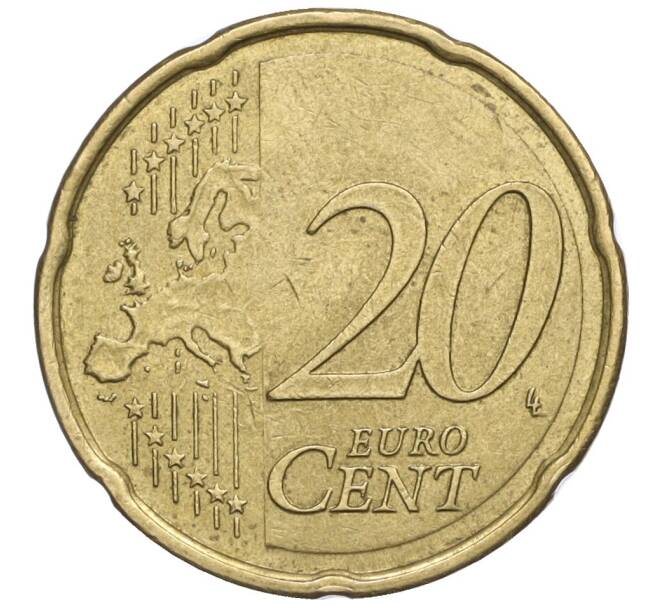 Монета 20 евроцентов 2007 года Испания (Артикул T11-06133)