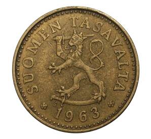 10 пенни 1963 года Финляндия — Фото №1