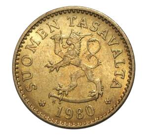 10 пенни 1980 года Финляндия — Фото №1