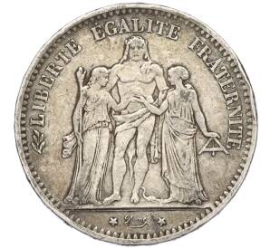 5 франков 1875 года A Франция