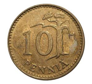 10 пенни 1981 года Финляндия — Фото №2