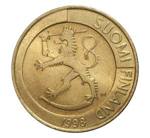 1 марка 1998 года Финляндия — Фото №1