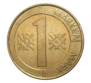 1 марка 1998 года Финляндия — Фото №2