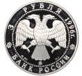 Монета 3 рубля 1996 года ММД «Памятники архитектуры России — Казанский Кремль» (Артикул K12-01002)