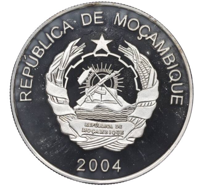 Монета 1000 метикалов 2004 года Мозамбик «Васко да Гама» (Артикул K12-01008)