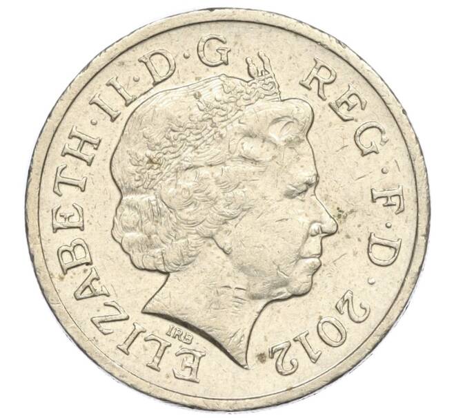 Монета 1 фунт 2012 года Великобритания (Артикул T11-06160)