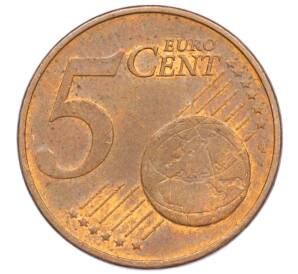 5 центов 2002 года Австрия