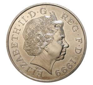 5 фунтов 1999 года Великобритания — Милленниум — Фото №2