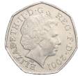 Монета 50 пенсов 2001 года Великобритания (Артикул T11-06361)