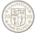 Монета 1 рупия 2020 года Маврикий (Артикул K1-5159)