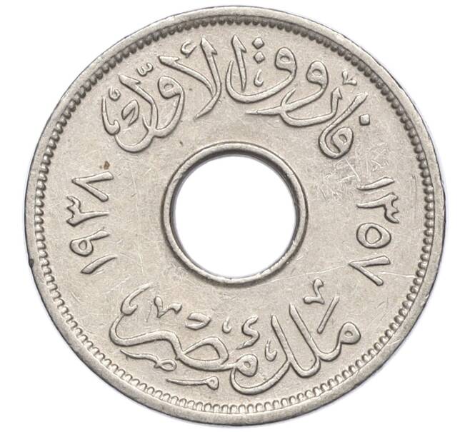 Монета 10 миллим 1938 года Египет (Артикул K1-5162)