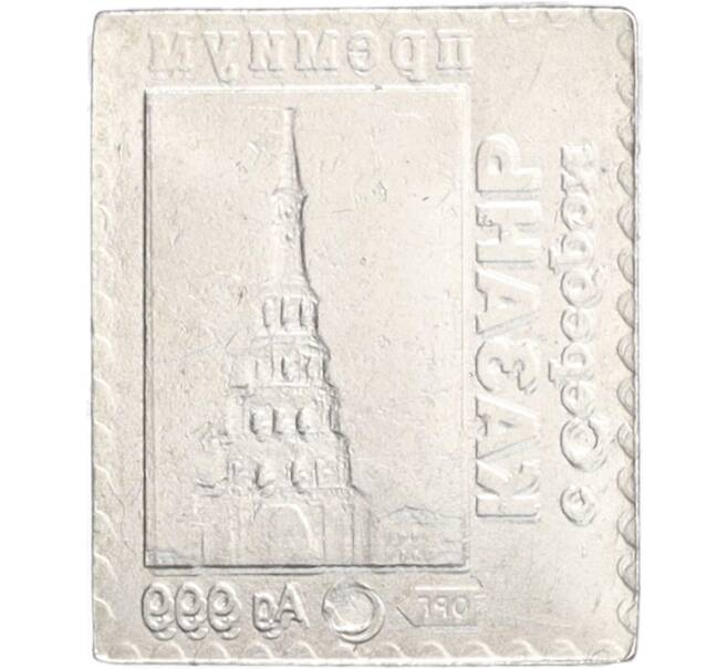 Водочный жетон торговой марки Премиум с Серебром «Казань (СРТ)» (Артикул K12-01419)