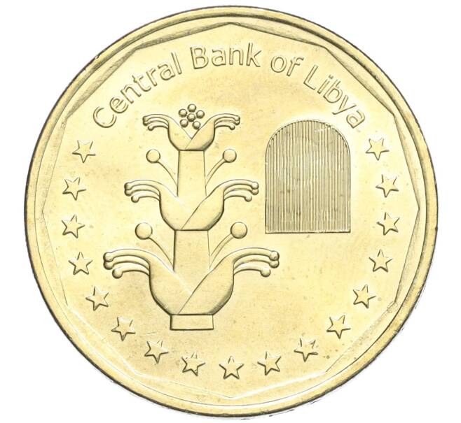 Монета 1 динар 2017 года (AH 1438) Ливия (Артикул K27-85429)