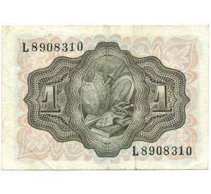 1 песета 1951 года Испания — Фото №2