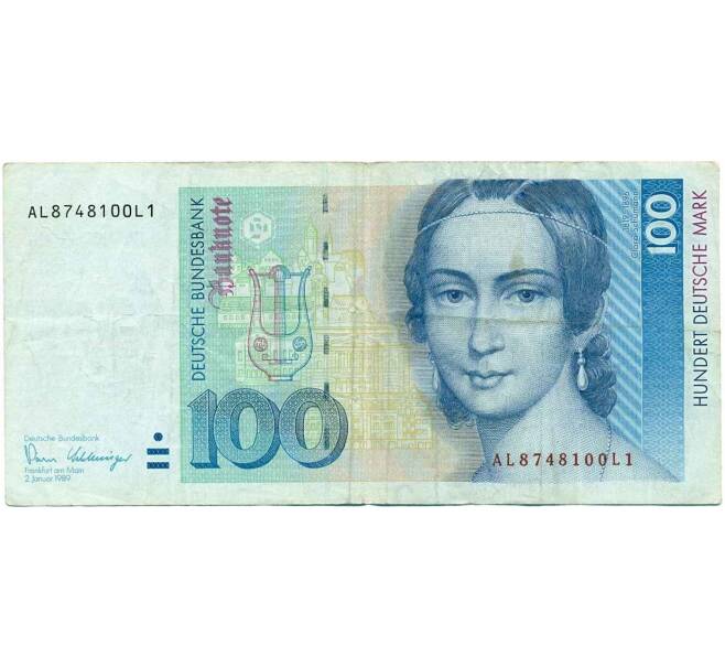 Банкнота 100 марок 1989 года Германия (Артикул T11-06426)