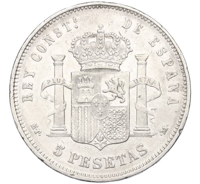 Монета 5 песет 1888 года Испания (Артикул K12-02222)