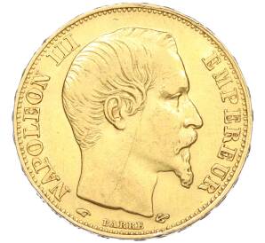 20 франков 1857 года А Франция