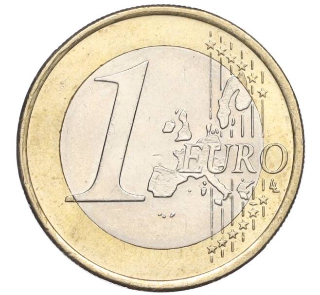 Монета 1 евро 2002 F Германия (Артикул T11-06471)