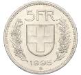 Монета 5 франков 1995 года Швейцария (Артикул T11-06477)