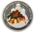 Монета 2 доллара 2010 года Либерия «Веселого Рождества и счастливого нового года — Колокольчики» (Proof) (Артикул T11-06462)