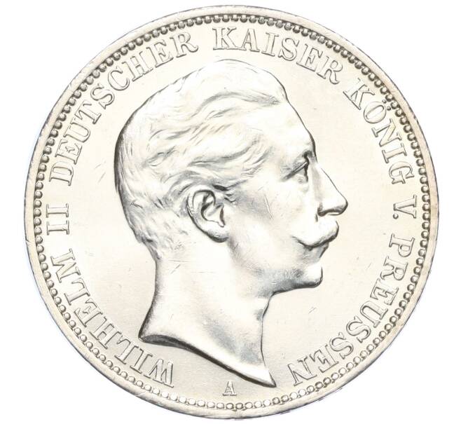 Монета 3 марки 1909 года A Германия (Пруссия) (Артикул T11-06463)