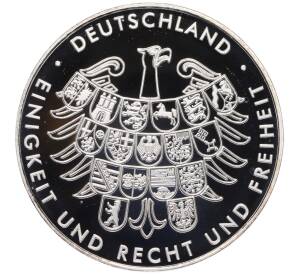 Медалевидный жетон 2008 года Германия «Германия на Олимпийских играх в Пекине» (Proof)