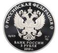 Монета 3 рубля 2019 года СПМД «Саммит Россия — Африка» (Артикул K12-02409)