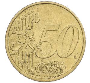 50 евроцентов 2002 года D Германия