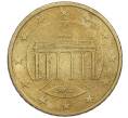 Монета 50 евроцентов 2002 года F Германия (Артикул K12-02527)