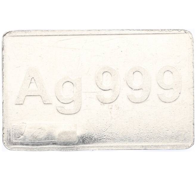 Водочный жетон «Чистое серебро 999 пробы» (Артикул K12-02629)