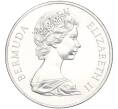 Монета 1 доллар 1972 года Бермудские острова «Королевская серебряная свадьба» (Артикул K12-02873)