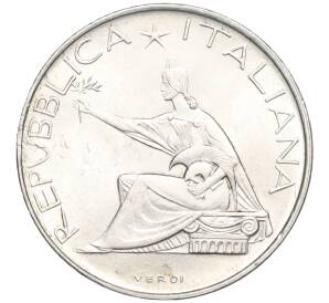 500 лир 1961 года Италия «100 лет со дня объединения Италии» — Фото №2