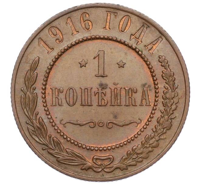 Монета 1 копейка 1916 года (Артикул: K12-03456) — Фото №1