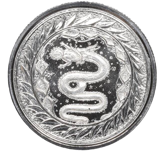 Монета 1 тала 2020 года Самоа «Исторический герб дома Висконти — Змея Висконти (Миланский змей)» (Артикул: M2-73531) — Фото №1