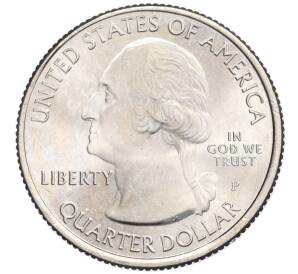 1/4 доллара (25 центов) 2013 года P США «Национальные парки — №19 Форт Мак-Генри»