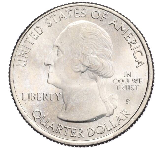 Монета 1/4 доллара (25 центов) 2013 года P США «Национальные парки — №19 Форт Мак-Генри» (Артикул K12-03719)