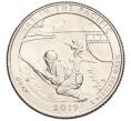 Монета 1/4 доллара (25 центов) 2019 года P США «Национальные парки — №48 Национальный монумент воинской доблести в Тихом океане» (Артикул K12-03748)