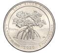 Монета 1/4 доллара (25 центов) 2020 года P США «Национальные парки — №53 Исторический парк и заповедник Бухта Соленой реки» (Артикул K12-03753)