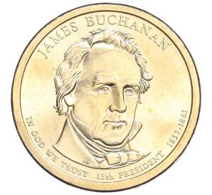 1 доллар 2010 года США (P) «15-й президент США Джеймс Бьюкенен»